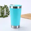 Taza Termo Nueva de Acero Inoxidable para Comercio Exterior 17oz Almacenamiento en Frío Taza para Cerveza Brasileña Abrebotellas Incorporado Creativo Taza Rompehielos