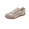 Zapatillas de Mujer 2026 Primavera Nuevo Estilo Zapatos Planos Adelgazantes Zapatillas Deportivas Casuales Zapatos Blancos Zapatos Retro Versátiles