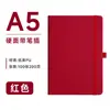 Caderno com elástico, bloco de notas executivo de alta estética, à prova d'água, caderno A5 simples, capa macia com porta-caneta, pode ser impresso com logotipo