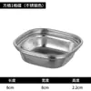 Aço Inoxidável 304 Estilo Coreano Dourado Prato de Sabor para Tempero Utensílios de Mesa para Churrasco Molho para Mergulho Vinagre Dois Compartimentos Três Compartimentos Quatro Compartimentos Prato