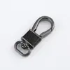 Venta al por mayor del fabricante En stock Accesorios para llaveros Hebilla de aleación de cuero Llavero de cuero para coche de metal para hombre Llavero de cuero