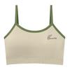 Ropa interior femenina para estudiantes de secundaria, desarrollo deportivo, a prueba de golpes, sin aro de acero, antigolpes, sin tirantes, fina, venta al por mayor