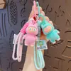 Chaveiro Criativo de Dente de Desenho Animado Aveludado Pingente de Mochila Fofo para Casal Chaveiro Pequeno Pingente