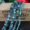 Water Grass Pieden Powder Beads Semi-acabados Quartzito Verde Calcedônia Beads DIY Acessórios de Jóias Feitos à Mão