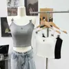 Nuevo estilo de primavera, camisola sexy con ribete de encaje y lazo para mujer con copas, top de capa interior ajustado para mujer