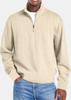 Nuevos Productos de Otoño de Amazon Tops Casuales de Manga Larga con Cierre para Hombre Ropa Deportiva Moda Polo Slim de Otoño