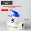 Purificador de Água União Integrada de 4 pontos para 3 pontos Válvula de Esfera Três Vias Válvula de Esfera Três Vias Conectada Entrada de Água Válvula 434