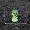 País Transfronterizo Producto Nuevo Micro-Paisaje Creativo Luminoso Figuras de Alienígenas Accesorios de Decoración DIY Mini Adornos de Resina