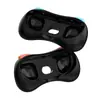 Adecuado para los controladores de juego Nintendo Switch de 2ª Generación, Mangos Sencillos de Doble Color, Agarraderas Pequeñas para Controlador Izquierdo y Derecho, Juego de 2