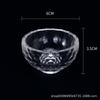 Tazón para Aceite Esencial Salón de Belleza Corte Facial de Alta Gama Transparente Mezclador Tazón para Mascarilla Brocha Ácido de Frutas Facial Spa Manejo de la Piel