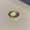 Anillo de Diseño Nicho Ins Europeo y Americano Moda Personalizada Simple Trendy Cool Punk Estilo Frío Exquisito Anillo Pequeño