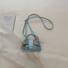 Bolso de mujer con colores contrastantes, de mano, patchwork, bolso cuadrado pequeño tejido, nuevo modelo 2026, con cierre de broche, moderno bolso de hombro y cruzado