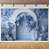 Tecido de Fundo para Decoração de Casamento Novo Estilo Chinês, Tecido de Fundo Novo para Encontro de Dia dos Namorados Transfronteiriço, Tecido de Parede de Flores para Banquete de Noivado