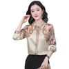 Comercio exterior primavera muy de hadas abrigo 2023 nuevo camisa de dama primavera y otoño gasa temperamento estilo extranjero moda camisa
