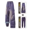 Pantalones Softshell Tres en Uno para Exteriores para Parejas, Nuevo Estilo Otoño e Invierno, Pantalones de Trabajo para Esquí a Prueba de Viento e Impermeables para Hombres