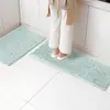 Tapetes de Chão Absorventes de Chenille para Casa, Tapetes de Cozinha, Capachos de Porta de Banheiro, Tapetes Antiderrapantes para Banheiro, Carpete Resistente a Manchas para Banheiro