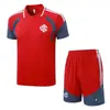 2627 Polo con Shorts Real Madrid Adulto Flamengo Uniforme de Fútbol Set Miami Adulto Uniforme de Fútbol Set