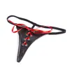 Suministros para adultos de fábrica punto rojo tanga de encaje lencería sexy para mujer punto de fábrica venta al por mayor