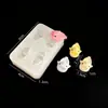 Mini Brinquedo de Comida Cão Urso Garra Bolo Crocodilo Chinelos Porquinho Decoração Argila Cola Pinça Molde de Silicone