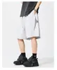 Shorts Esportivos Finos de Verão Masculino, Shorts de Seda Gelada de Secagem Rápida Tamanho Grande para Esportes, Fitness, Corrida, Badminton