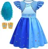 Nuevo Vestido de Fantasía de Princesa Amazona para Niña Vestido de Princesa con Manga Fruncida Ropa vestido Vestido de Princesa para Niños