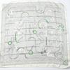 Pañuelo cuadrado pequeño de 70*70CM serie ventas de fábrica comercio exterior primavera y verano seda pañuelo cuadrado pequeño pañuelo de moda para damas tour