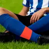 Calcetines de fútbol de silicona Amazon, calcetines antideslizantes, espinilleras, correas de entrenamiento, calcetines elásticos anticaídas, espinilleras deportivas, mangas para piernas