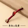 Botones planos hechos a mano con forma de cola de golondrina, estilo chino tradicional Hanfu, ropa de las dinastías Ming y Song, botones decorativos retro