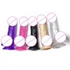 Amazon Dildo Realista Feminino Dildo de Cristal Masturbador Feminino Produtos para Adultos Brinquedos Sexuais Atacado