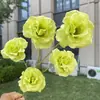 5 Rosas Felizes, Rosas Artificiais Falsas para Casamento e Decoração de Casa, Atacado