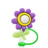 Tapa de Silicona para Popote de Planta y Flor Transfronteriza Cubierta Antipolvo Anime Cubierta Antipolvo para Bebidas Té con Leche Cubierta para Popote Bebida Nuevo Estilo