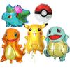Balão de Filme de Alumínio Bola de Elfo Pikachu Desenho Animado Pokemon GO Pokemon Conjunto de Balões Pokemon