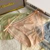 Bikini sexy con cordones ropa interior nueva para mujer puro hueco sexy tiro bajo levanta glúteos malla calzones para niña