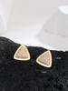 Aretes Casuales Nicho Elegantes de Alta Gama Aguja de Plata S925 Zircón para Mujer Exquisitos Aretes de Perlas Clips para Orejas Sin Perforar