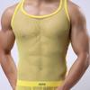 Nueva Camisola de Verano para Hombre para Exportación Chaleco V Sexy Transpirable Deportivo Top de Tubo Ropa con Forro Delgado Mangas Cortas