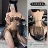 Manyan lingerie sexy antiga sexy dançarina exótica borla lantejoulas saia de renda dividida uniforme terno 9971