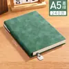 Cuaderno de Piel de Oveja A5 con Portalápices, Logo Personalizado, Cuaderno de Tapa Blanda A6 para Negocios, Bloc de Notas Sencillo B5