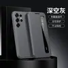 Adecuado para Funda de Teléfono Móvil Samsung S26Ultra, Funda de Cuero, Ventana Lateral Inteligente Modo de Reposo, Funda Protectora Anticaídas Todo Incluido A56/A16