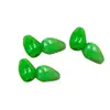 Gota de Agua Verde Seco de Jade Perlas Dispersas de Jade Gota de Agua Esmeralda Perlas Dispersas con Agujero Pasante Accesorios para Pulseras Collares Colgantes Perlas