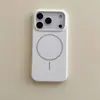 Funda de Silicona Magnética para Teléfono Adecuada para Apple 17Promax Iphone16 con Botón Táctil de Cámara IA Cubierta Protectora