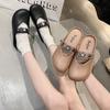 Informales, Cómodos, Versátiles, Modernos, Estilo Hada Dulce, Zapatos Birkenstock Resistentes al Desgaste, Pantuflas Cerradas para Mujer para Exteriores, Nuevo Modelo 2025