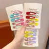 Accesorios para el Cabello de Niña Lindos y Coloridos con Degradado Pinza para el Cabello de Bebé para Peinar el Cabello Pinza para el Cabello de Niña con Dibujos en Forma de Gota de Agua