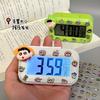 Adesivo Xiao Xin decoração de desenho animado fofa relógio despertador eletrônico mini relógio despertador relógio de hora para acordar estudante despertador