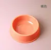 Tigela única para pet com acabamento fosco, tigela para gato multi-tamanho, tigela para ração de cachorro, tigela para pet de cor única