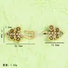 Acessórios de Liga para Joias DIY Fivela de Colar Fivela de Pulseira Fivela de Pulseira Vários Acessórios Decorativos Fivela de Conexão para Joias Fivela S