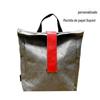 Fabricante de Shenzhen Mochila de Papel Dupont Personalizada Bolsa de Presente para o Festival do Meio Outono Mochila de Grande Capacidade Impermeável com Logotipo Imprimível