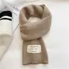 Cachecol de Tricô Macio para Mulheres, Elegante Padrão Espinha de Peixe Versátil para Outono e Inverno, Aquecedor de Pescoço Espesso e Quente, Versão Coreana Tendência