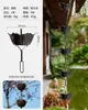 Cadena de Drenaje de Agua Estilo Chino para Patio Morado, Cadena de Lluvia, Cadena de Drenaje, Cadena de Canalón, Cadena de Agua de Lluvia, Villa, Casa de Huéspedes, Cadena de Lluvia para Aleros