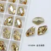 Pedras de Strass para Unhas Dongzhou Cristal em Formato de Machado 9x14 Strass de Vidro de Alta Qualidade, Strass de Formato Irregular, Decorações para Nail Art, Strass Dongzhou em Formato de Machado