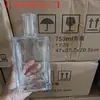Garrafa de Vidro para Licor Garrafa de Whisky Pacote de 0,5 kg Garrafa de Vinho Ligeiramente Intoxicante Garrafa de Vinho Garrafa Vazia Selada Caixa de Presente